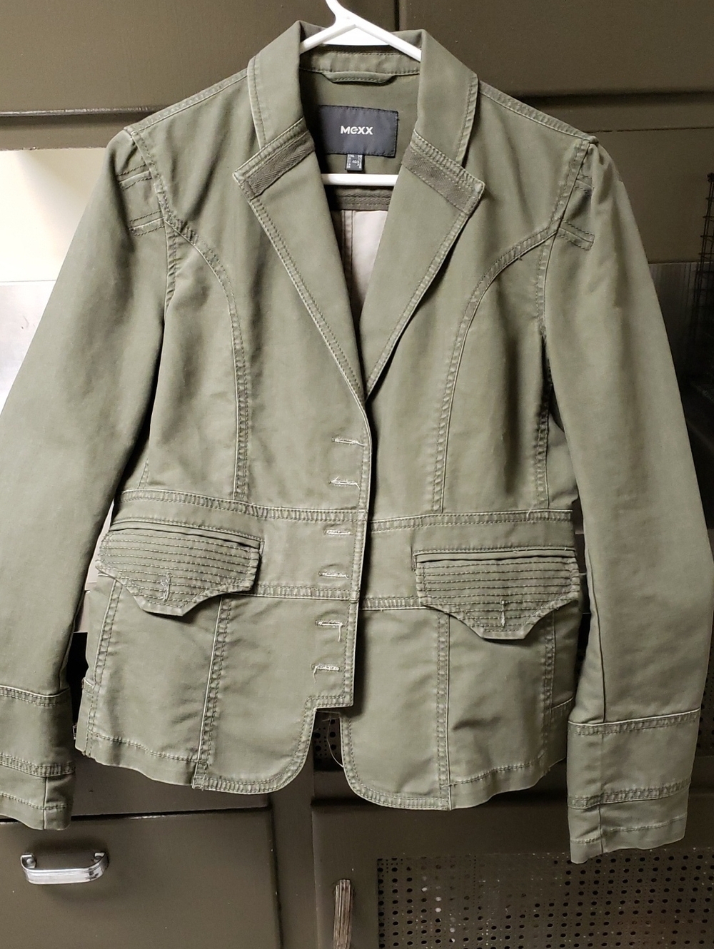Mexx Olive Green Tailored Blazer